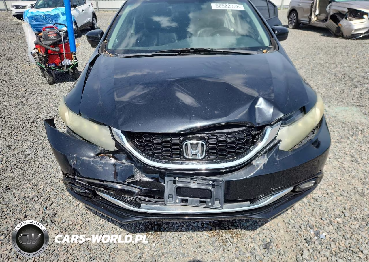 2015 Honda Civic Exl VIN:19XFB2F90FE000120 - 11