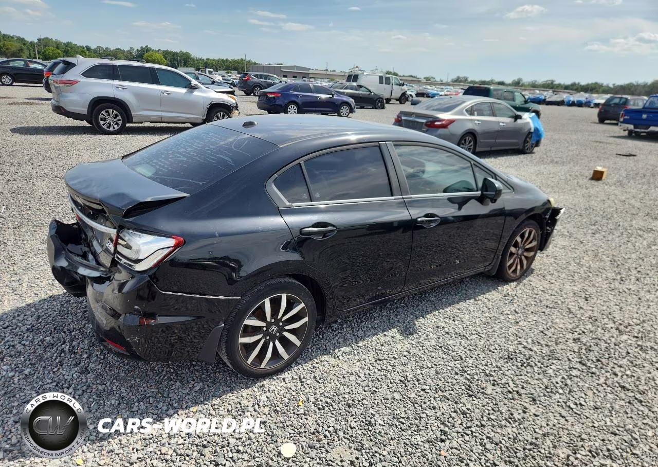 2015 Honda Civic Exl VIN:19XFB2F90FE000120 - 3
