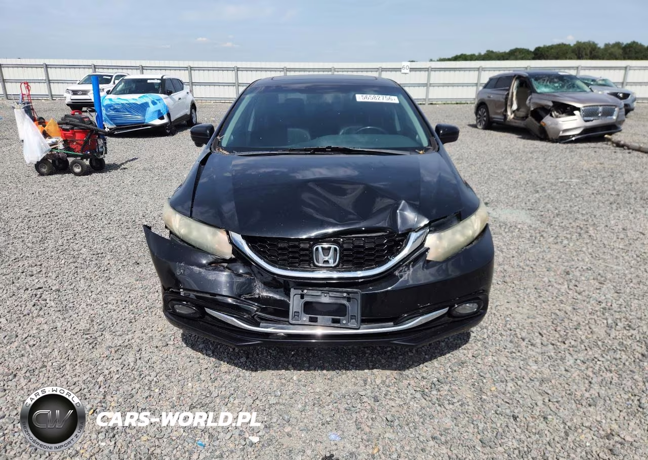 2015 Honda Civic Exl VIN:19XFB2F90FE000120 - 5