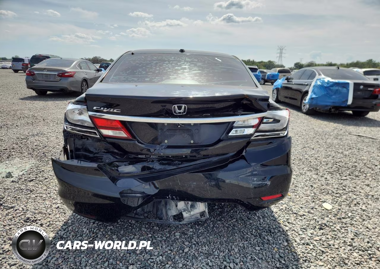 2015 Honda Civic Exl VIN:19XFB2F90FE000120 - 6