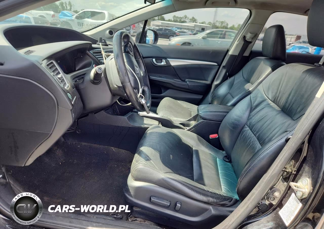 2015 Honda Civic Exl VIN:19XFB2F90FE000120 - 7