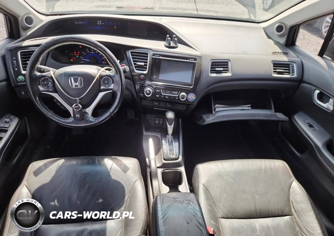2015 Honda Civic Exl VIN:19XFB2F90FE000120 - 8