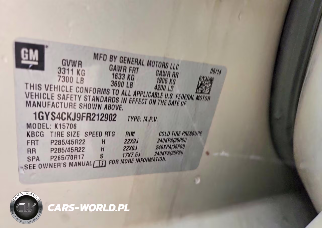2015 Cadillac Escalade Premium VIN:1GYS4CKJ9FR212902 - 14