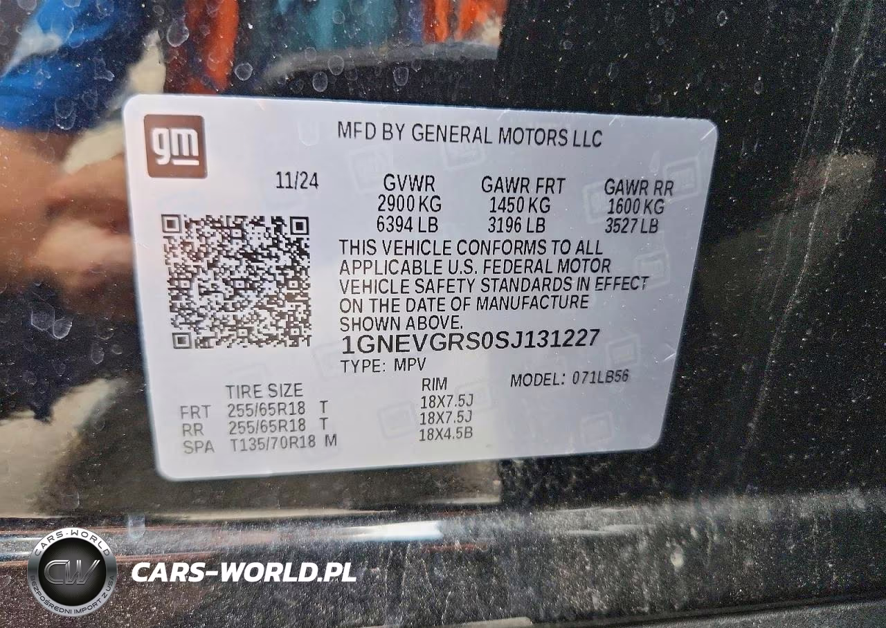2025 Chevrolet Traverse Lt VIN:1GNEVGRS0SJ131227 - 12