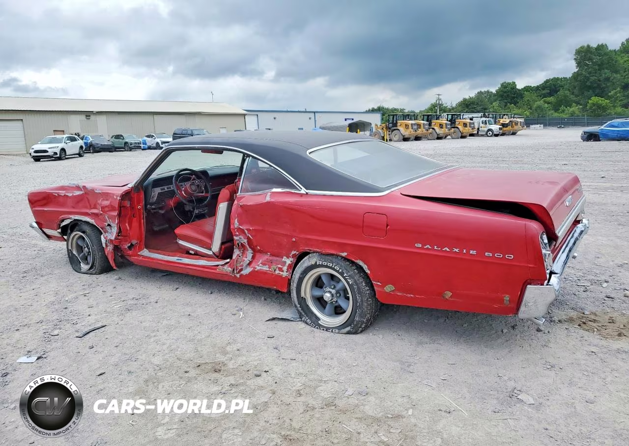 1967 Ford Galaxie500 VIN:7U55H176228 - 2
