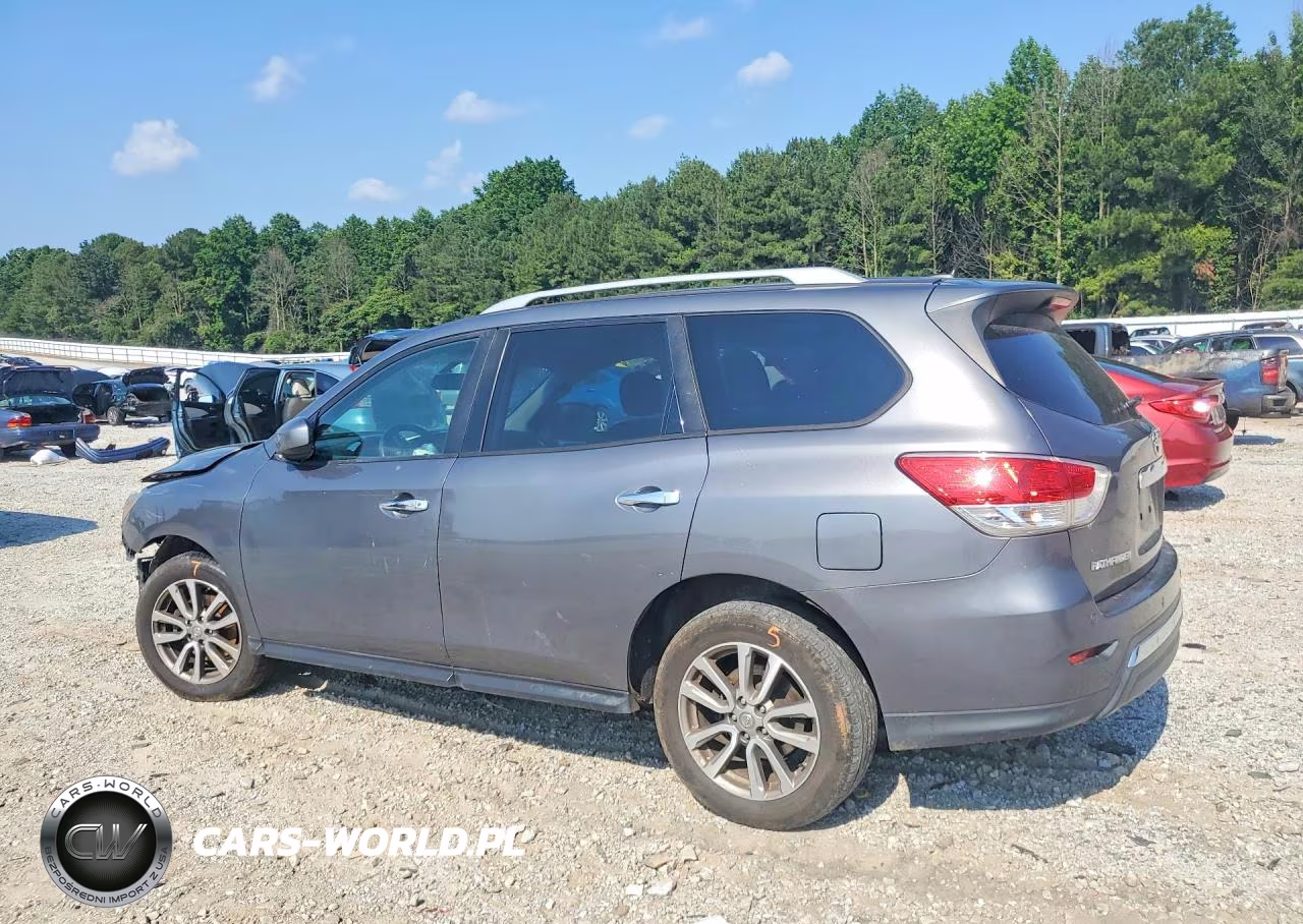 2015 Nissan Pathfinder Sv VIN:5N1AR2MN7FC702556 - 2