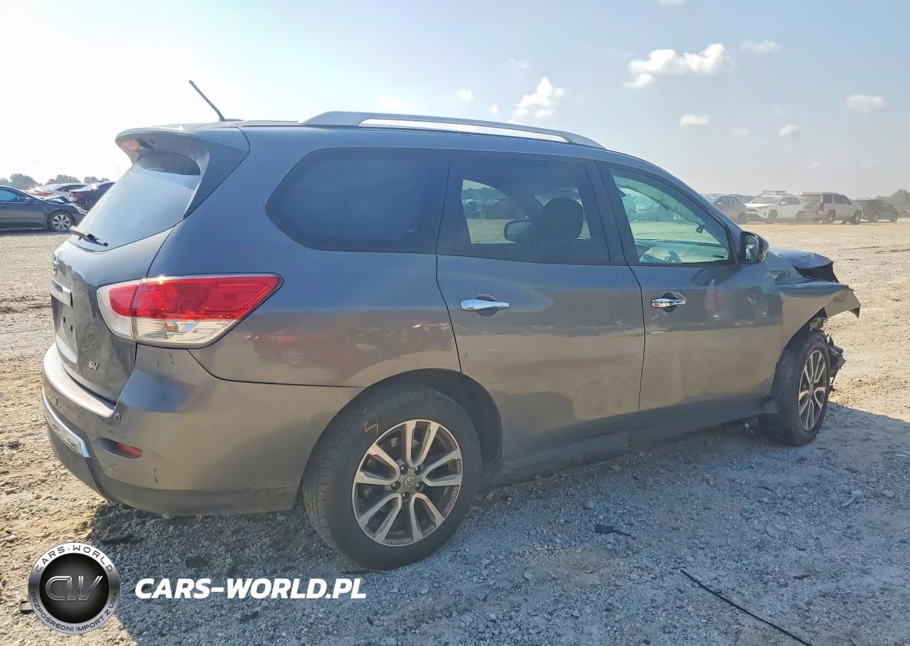 2015 Nissan Pathfinder Sv VIN:5N1AR2MN7FC702556 - 3