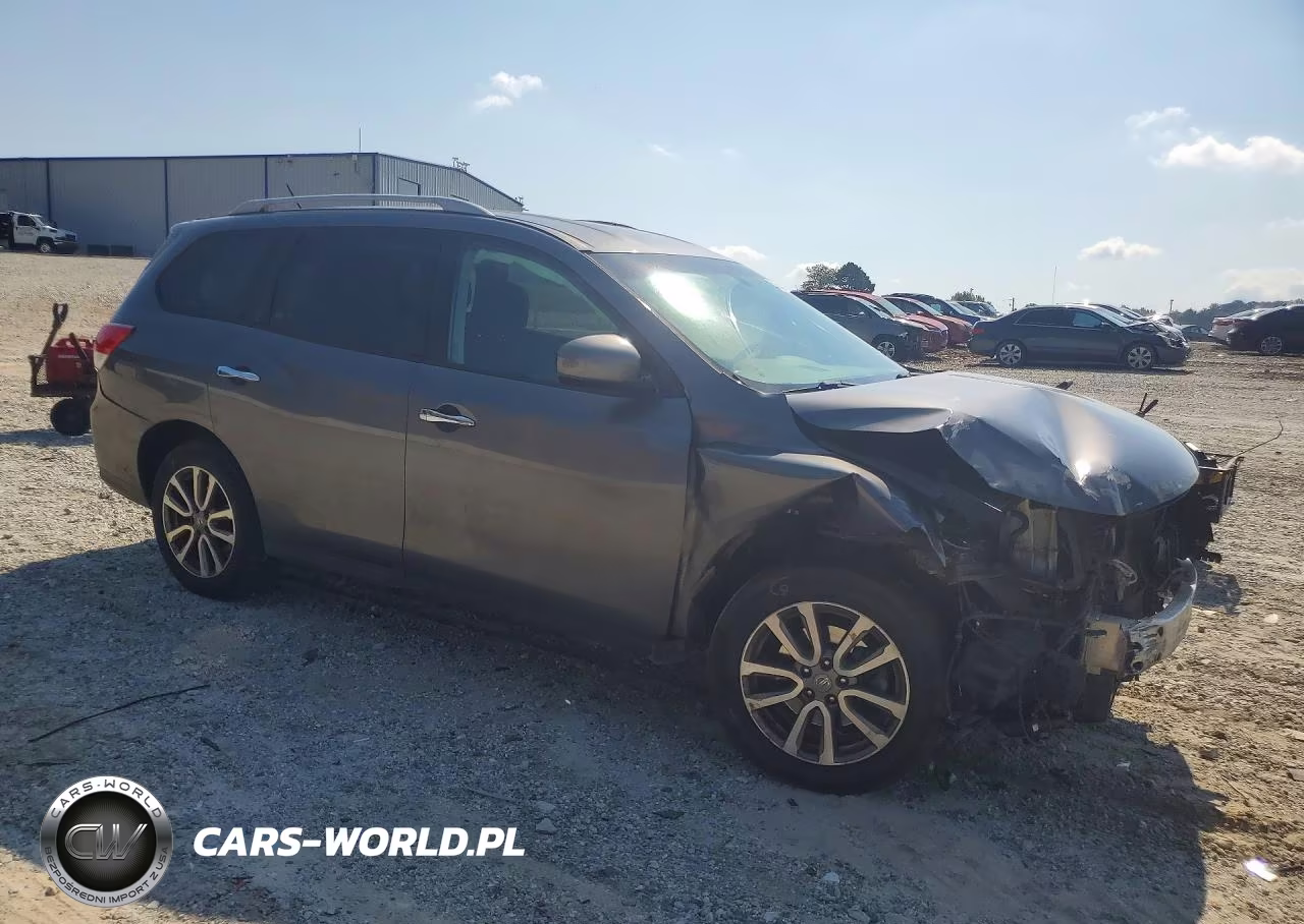 2015 Nissan Pathfinder Sv VIN:5N1AR2MN7FC702556 - 4
