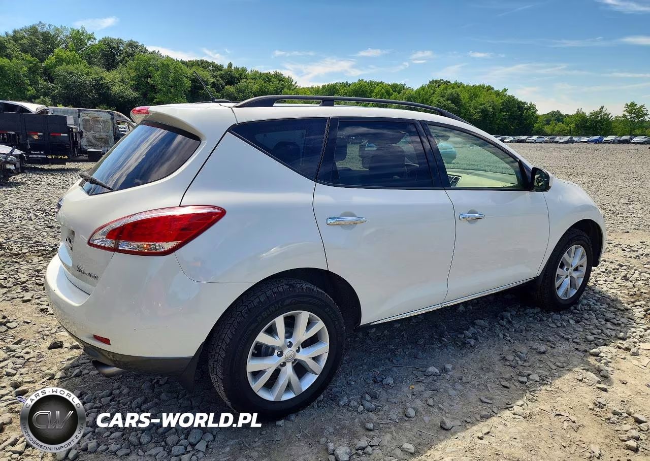 2014 Nissan Murano Sl VIN:JN8AZ1MW9EW512122 - 3