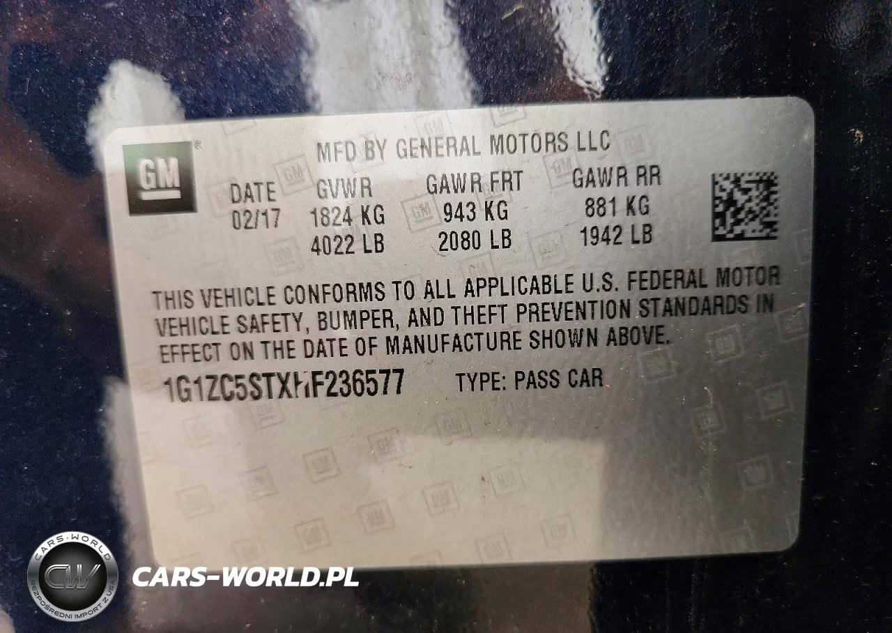 2017 Chevrolet Malibu Ls VIN:1G1ZC5STXHF236577 - 12