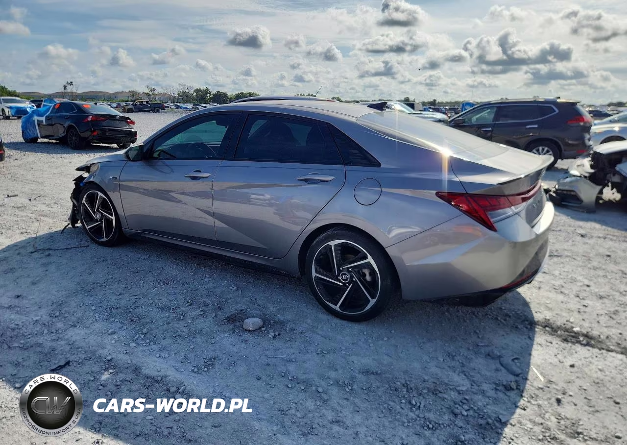 2023 Hyundai Elantra N Line VIN:KMHLR4AF6PU543753 - 2