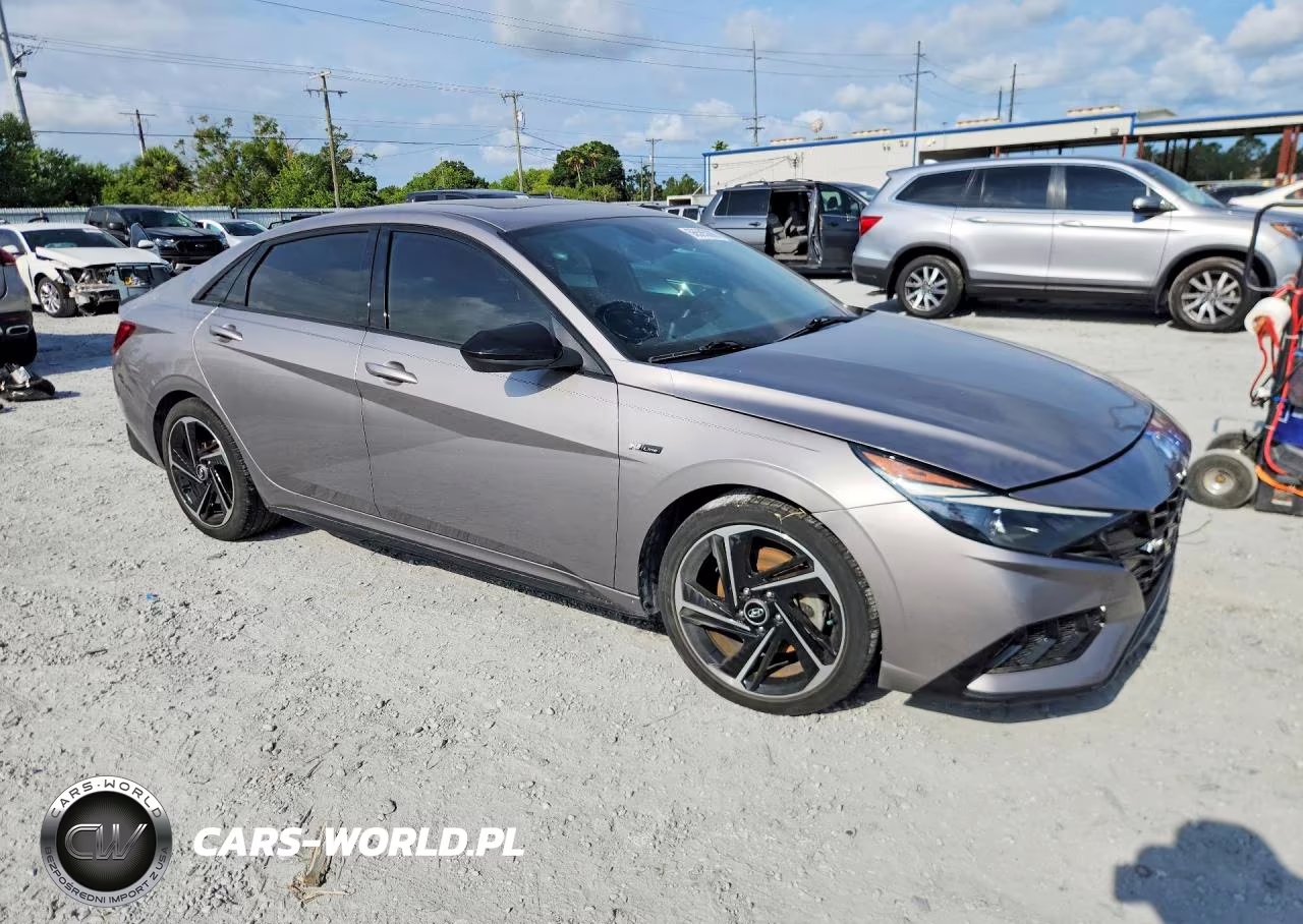 2023 Hyundai Elantra N Line VIN:KMHLR4AF6PU543753 - 4