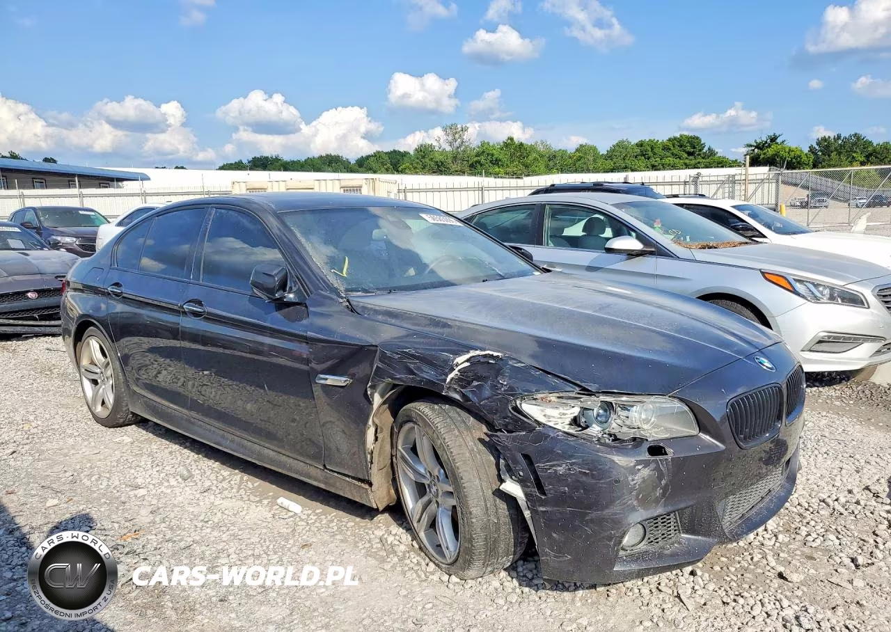 2013 BMW 535 I VIN:WBAFR7C57DC817483 - 4