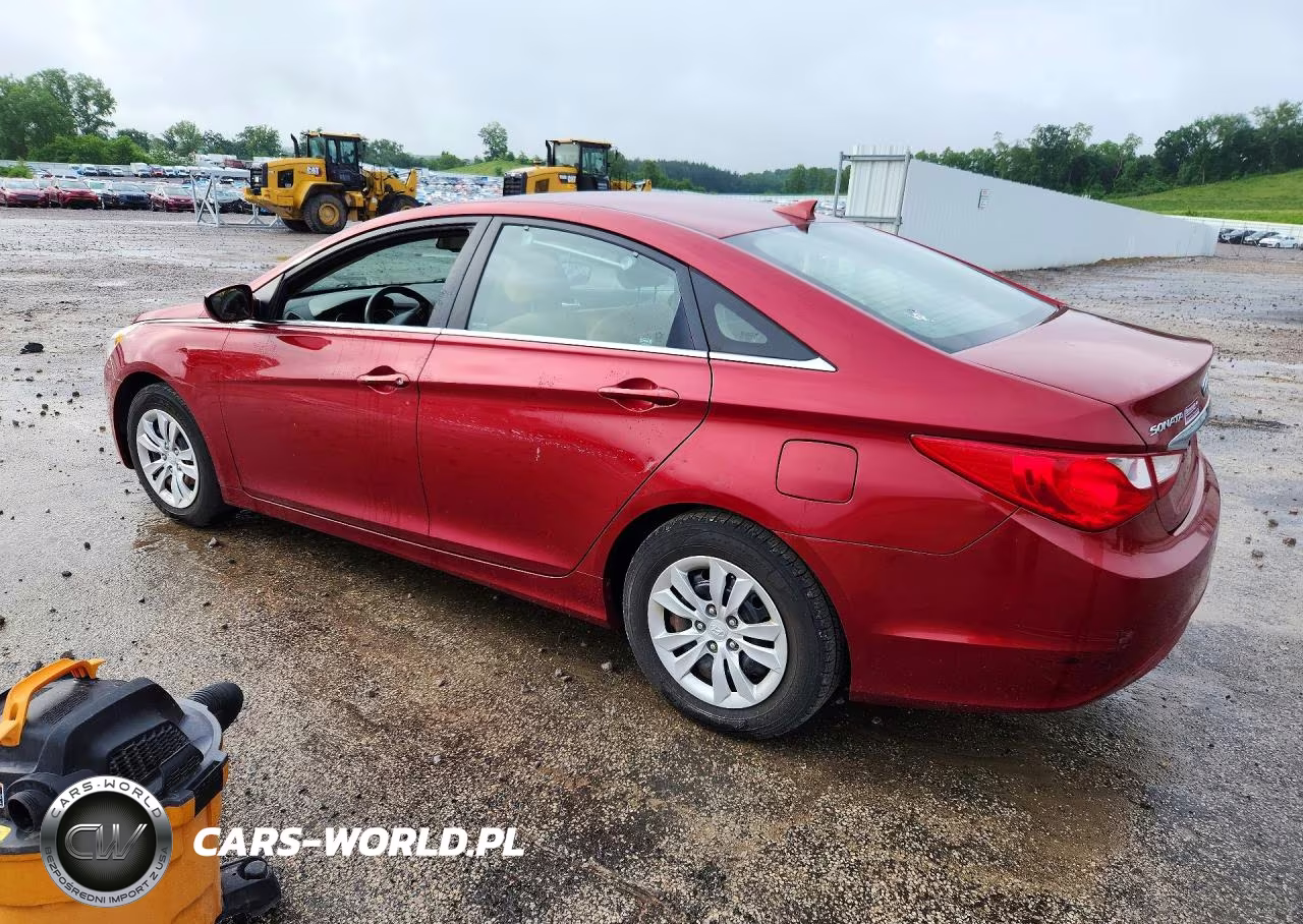 2012 Hyundai Sonata-Gl- VIN:5NPEB4AC6CH458116 - 2