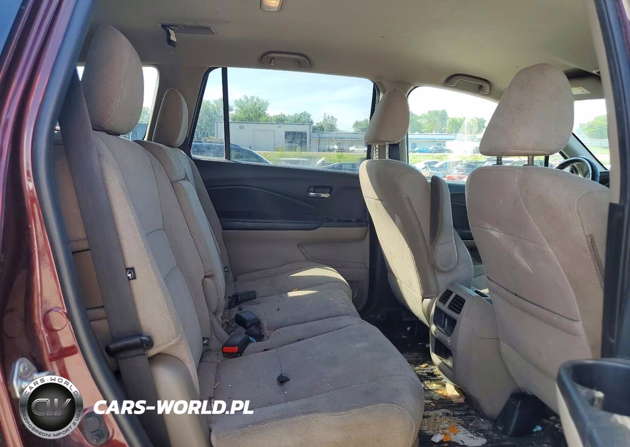 2019 Honda Pilot Lx VIN:5FNYF6H17KB051159 - 11