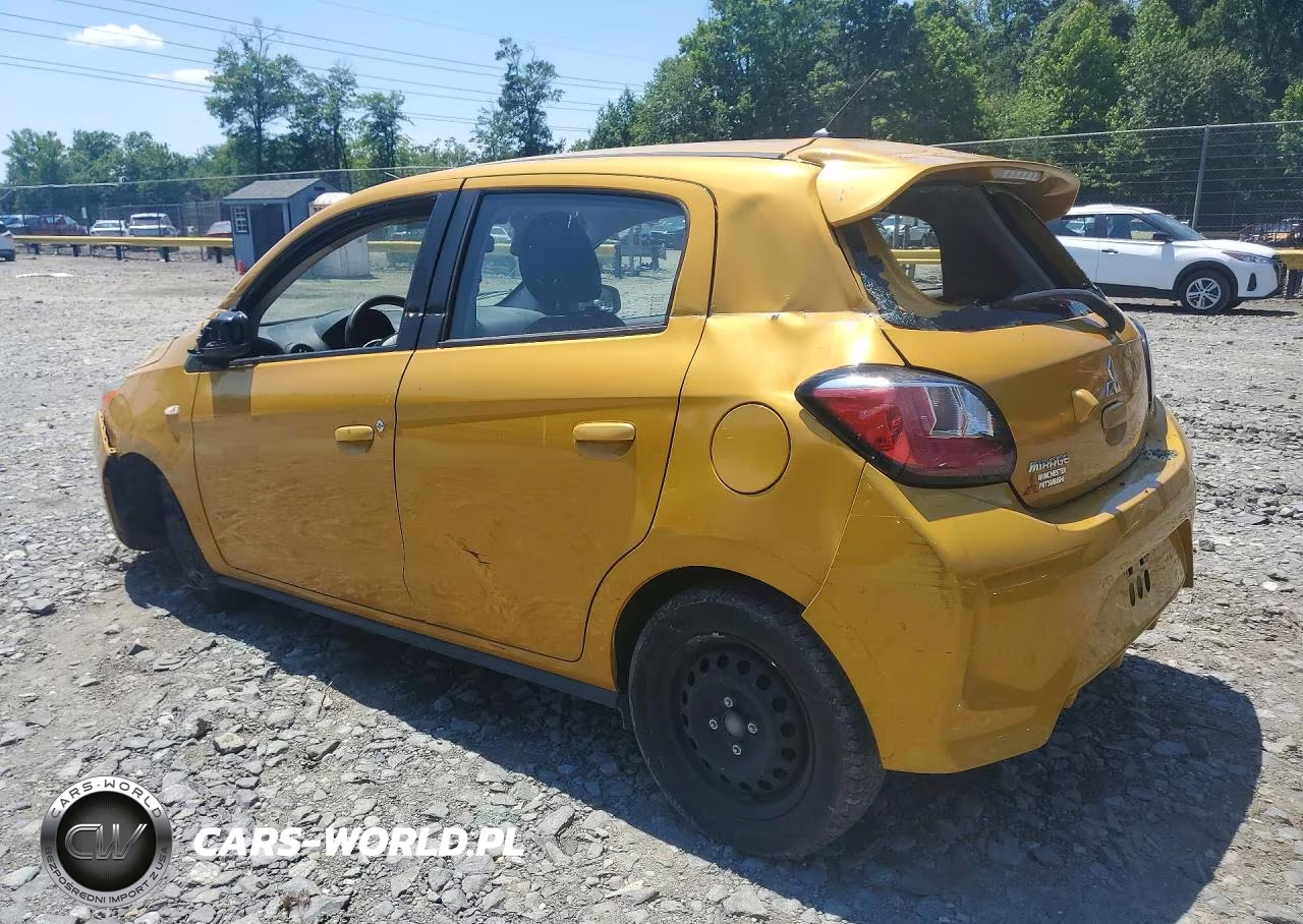 2021 Mitsubishi Mirage Es VIN:ML32AUHJ3MH002619 - 2