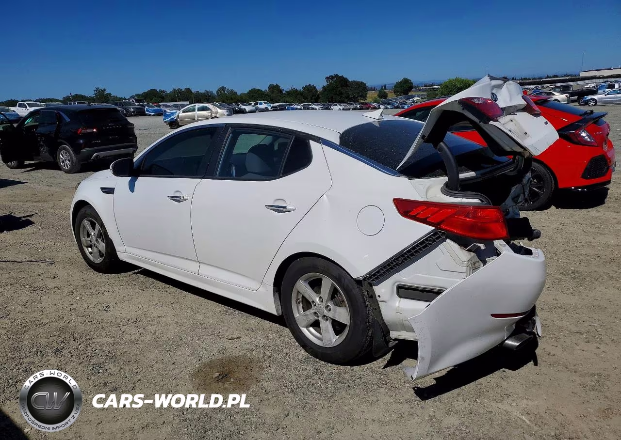 2015 Kia Optima Lx VIN:KNAGM4A76F5661370 - 2