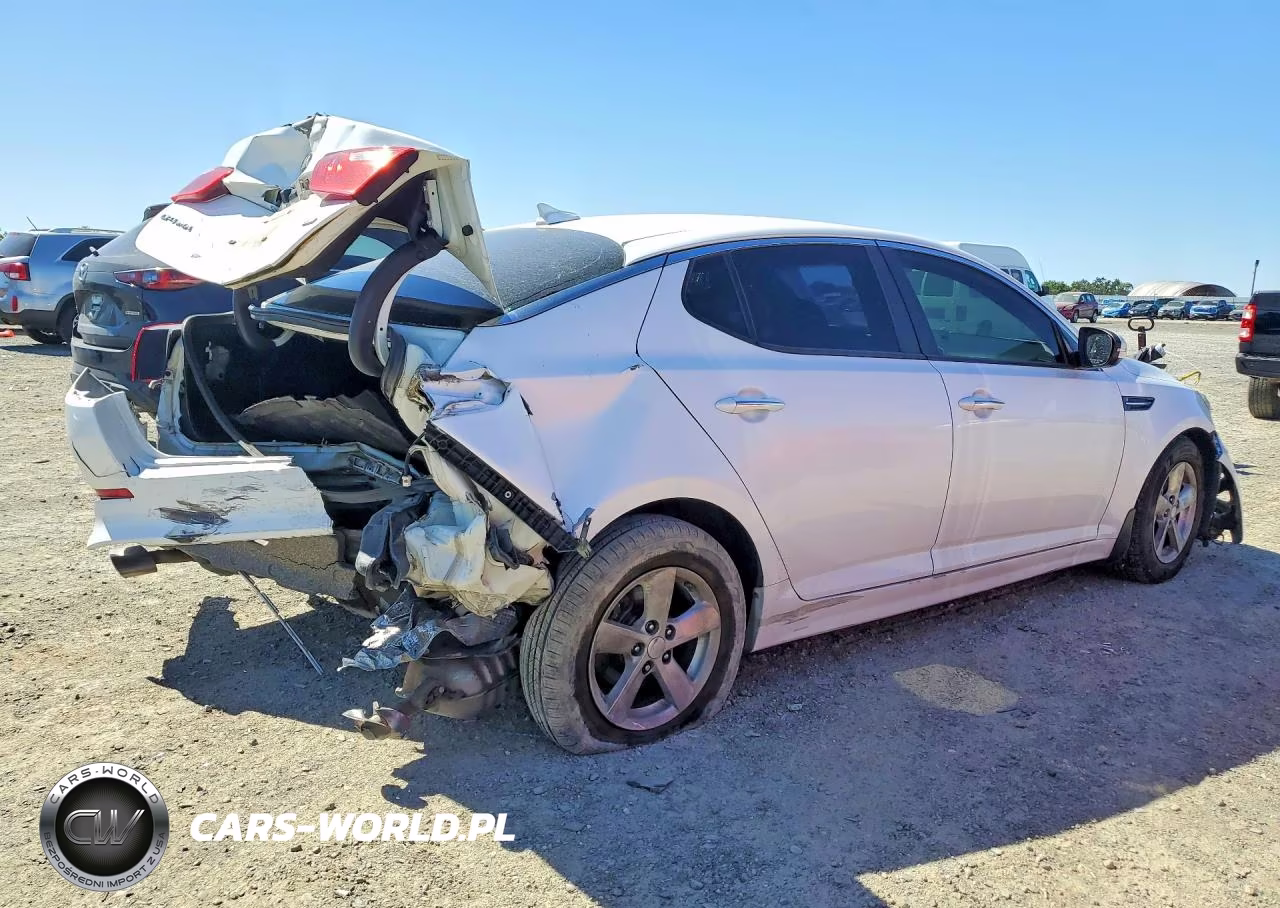 2015 Kia Optima Lx VIN:KNAGM4A76F5661370 - 3