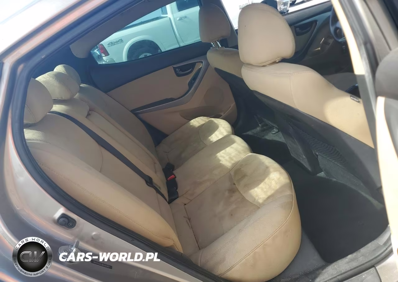 2013 Hyundai Elantra Gls VIN:5NPDH4AE1DH254207 - 10