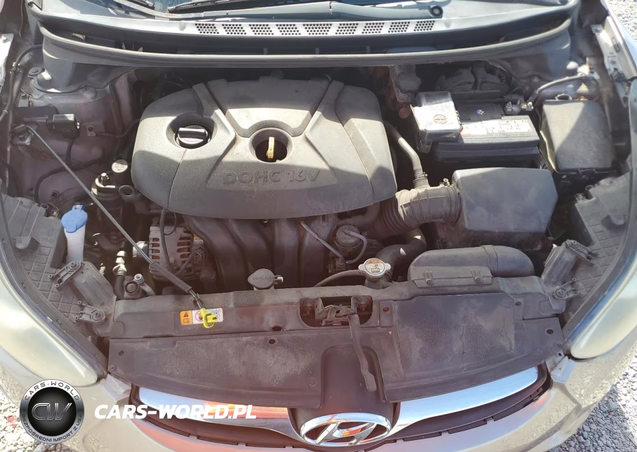 2013 Hyundai Elantra Gls VIN:5NPDH4AE1DH254207 - 11
