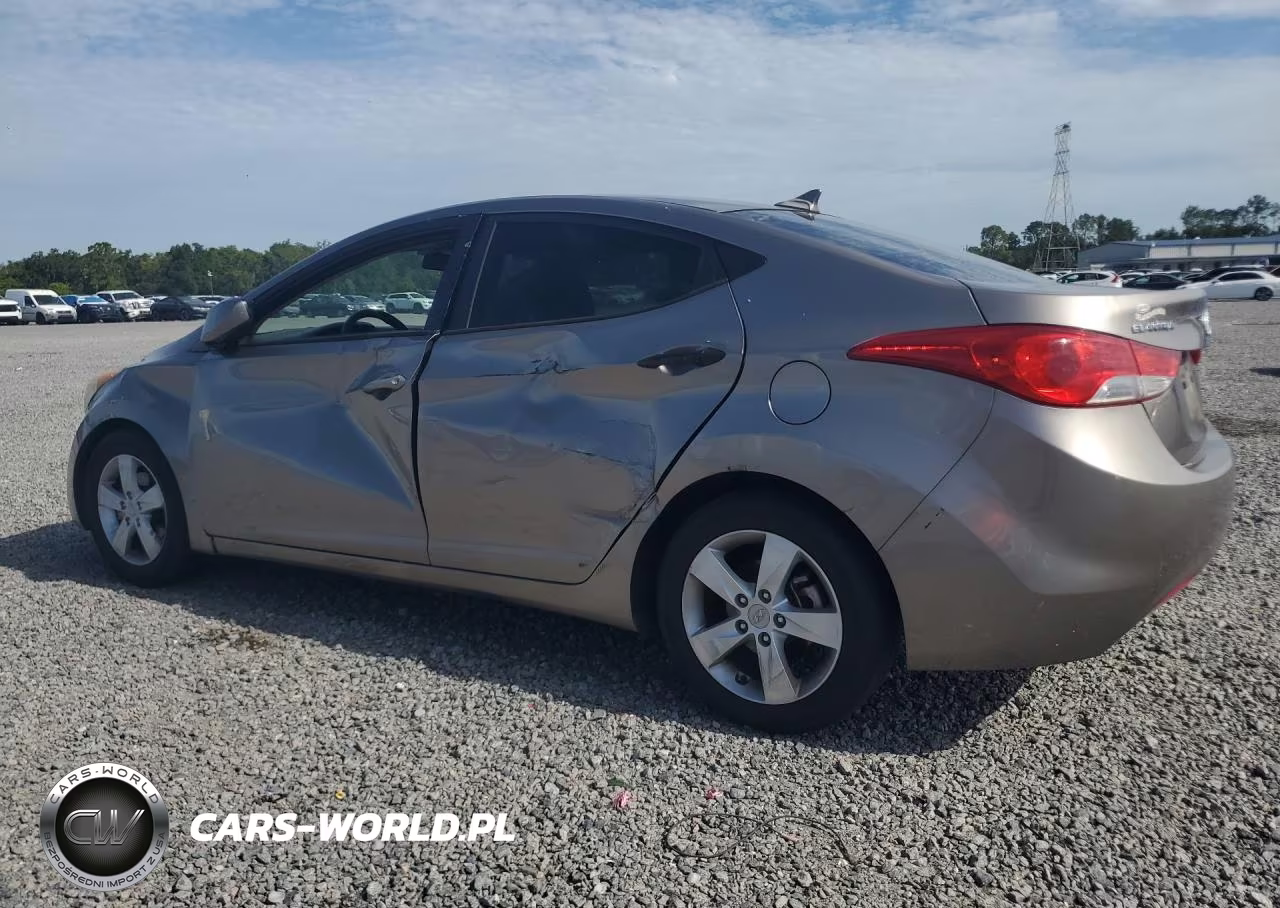 2013 Hyundai Elantra Gls VIN:5NPDH4AE1DH254207 - 2