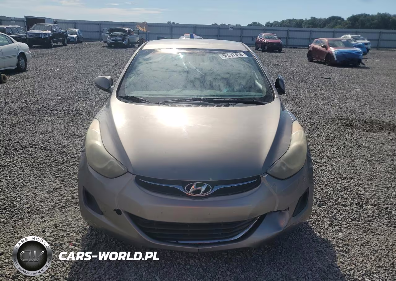 2013 Hyundai Elantra Gls VIN:5NPDH4AE1DH254207 - 5