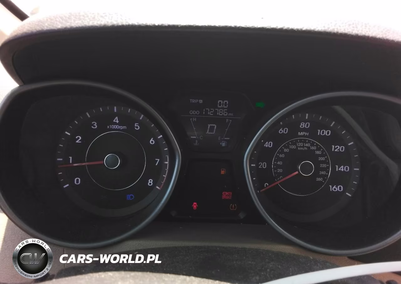 2013 Hyundai Elantra Gls VIN:5NPDH4AE1DH254207 - 9