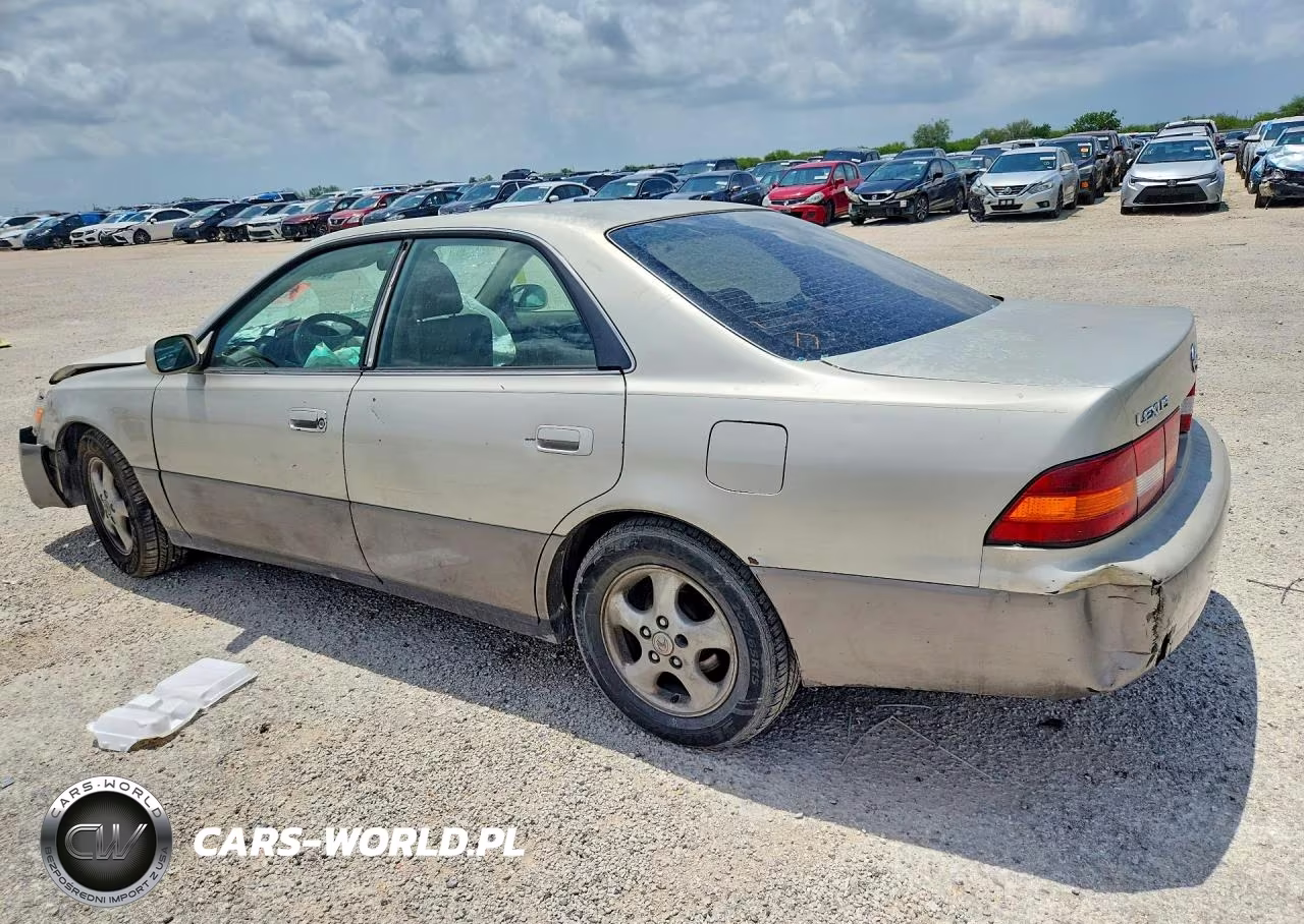1998 Lexus Es 300 VIN:JT8BF28GXW0126474 - 2