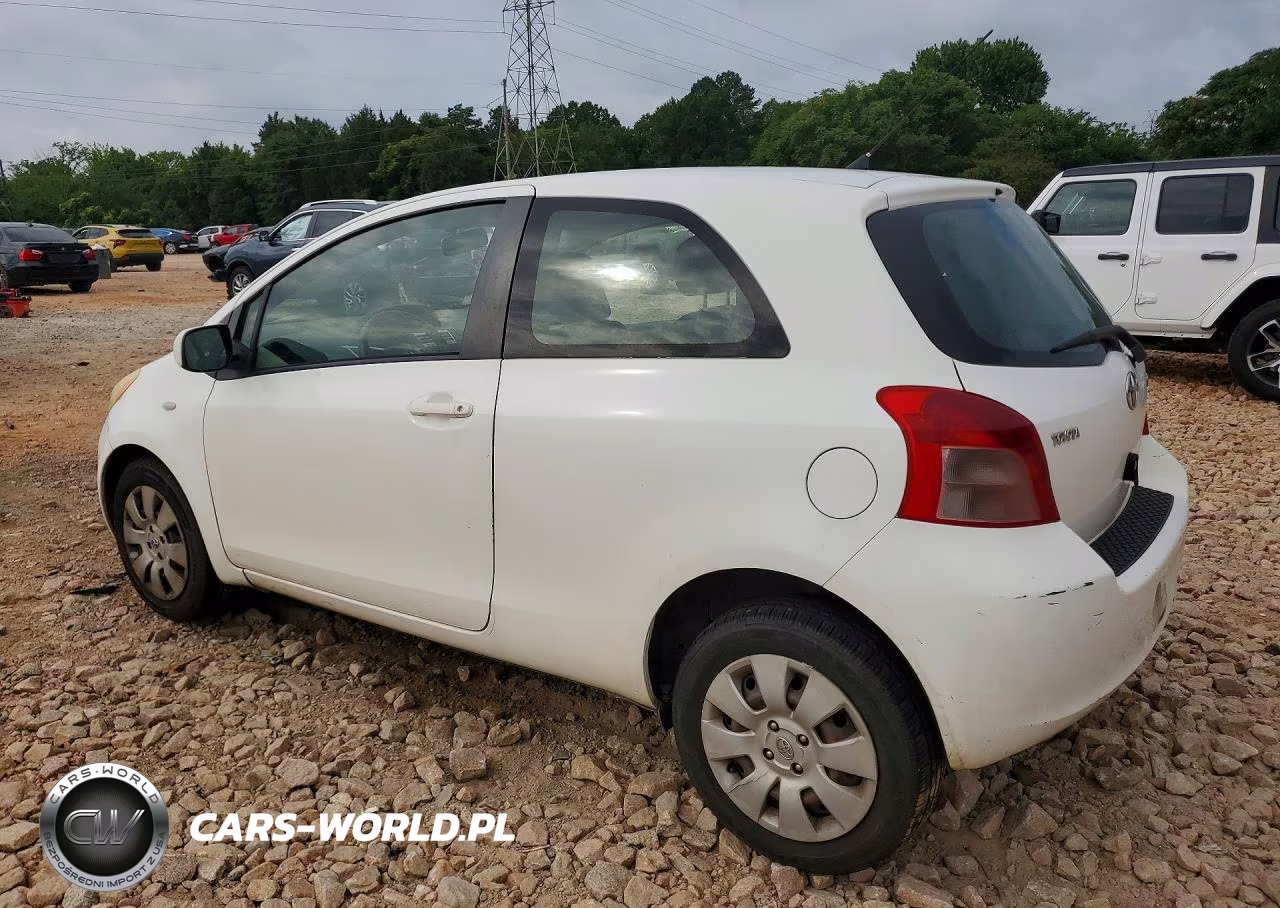 2007 Toyota Yaris Base VIN:JTDJT923475131887 - 2