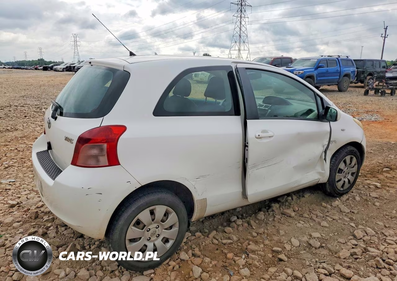 2007 Toyota Yaris Base VIN:JTDJT923475131887 - 3