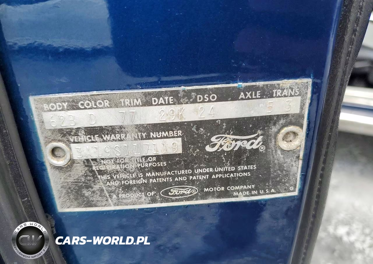 1963 Ford Other VIN:3A19S117119 - 12