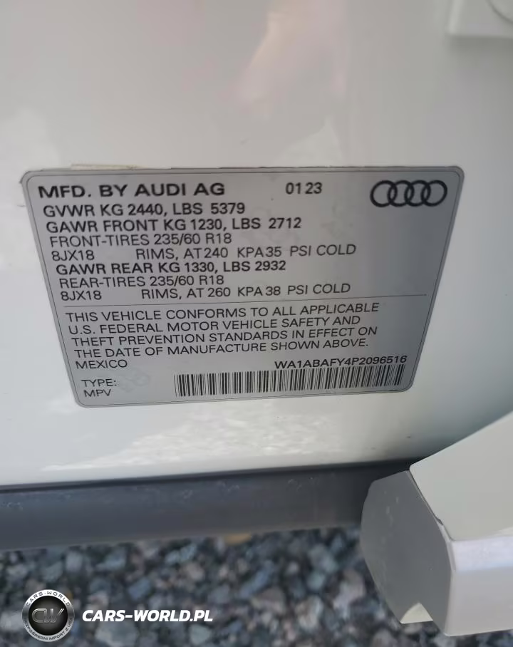 2023 Audi Q5 Premium 40 VIN:WA1ABAFY4P2096516 - 13
