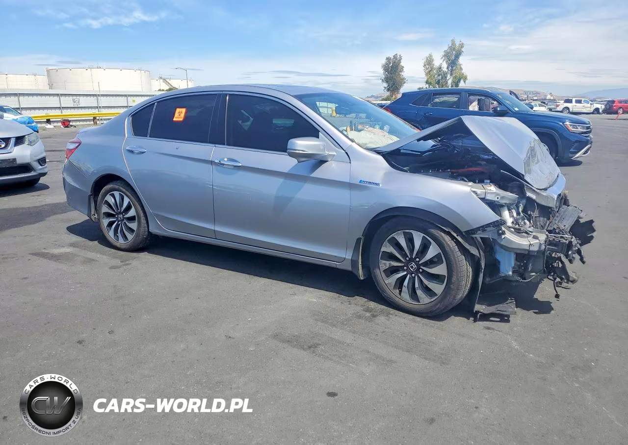 2017 Honda Accord Hybrid Exl VIN:JHMCR6F54HC025050 - 4