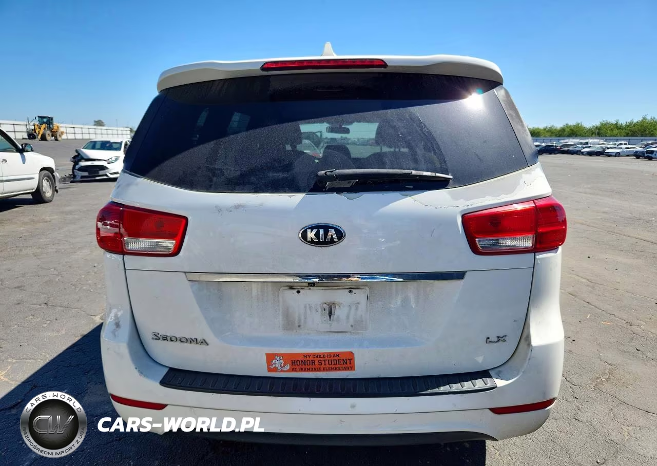 2017 Kia Sedona Lx VIN:KNDMB5C15H6230901 - 6