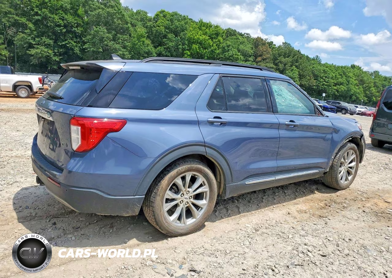 2021 Ford Explorer Xlt VIN:1FMSK7DH4MGB11624 - 3