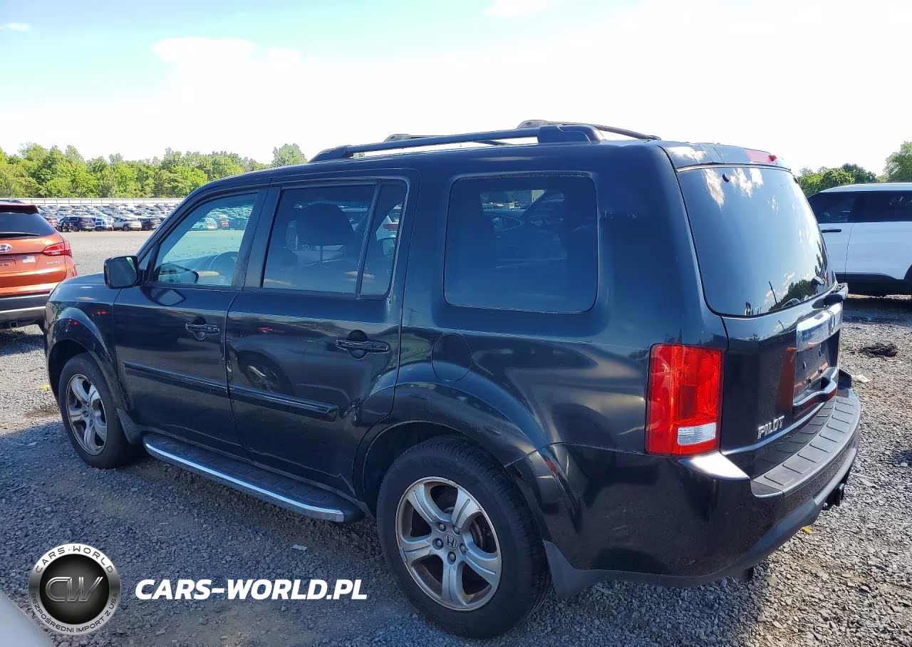 2012 Honda Pilot Ex-L VIN:5FNYF4H79CB040528 - 2