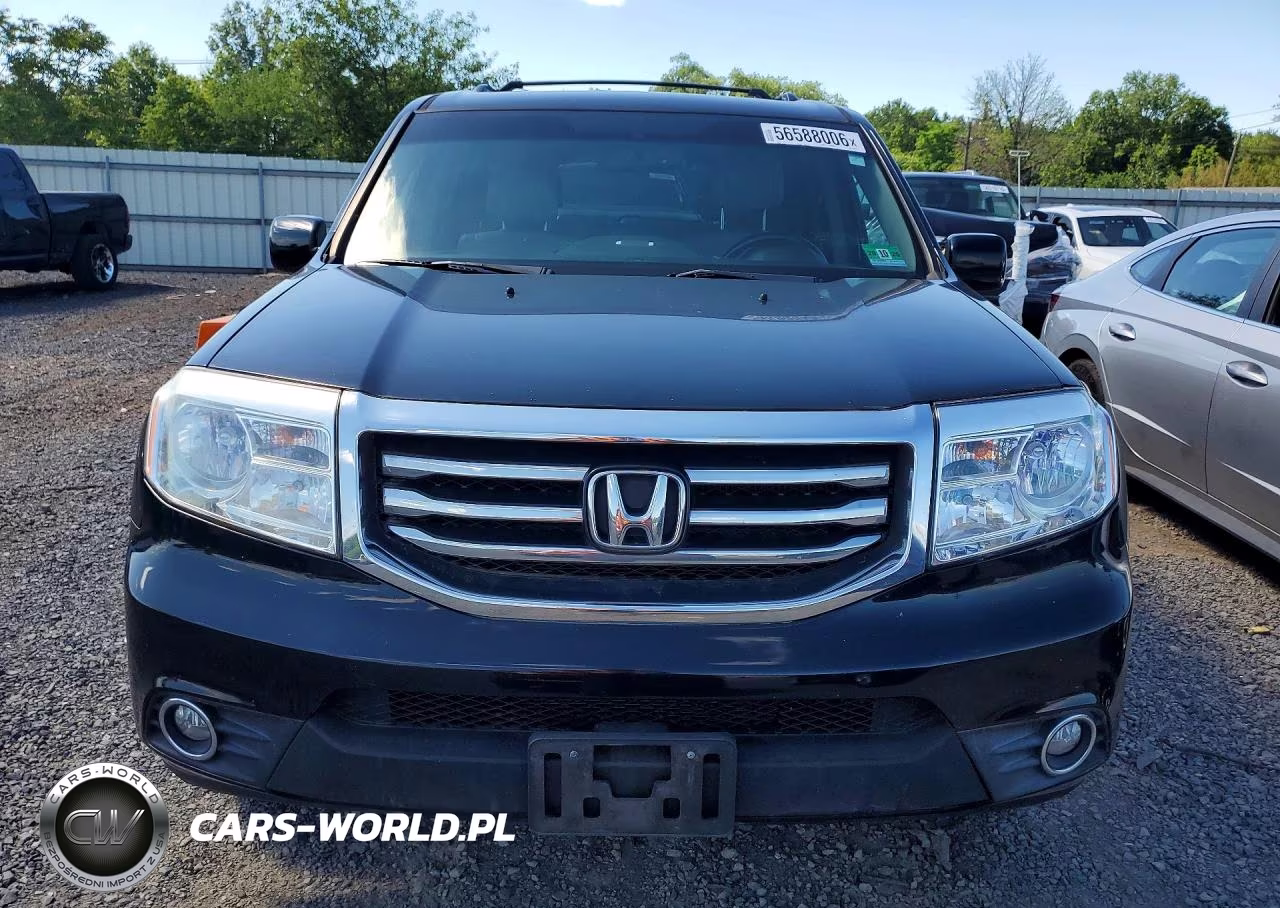 2012 Honda Pilot Ex-L VIN:5FNYF4H79CB040528 - 5