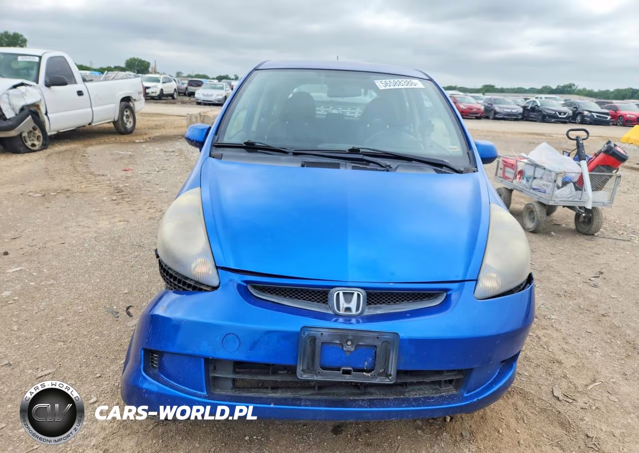 2008 Honda Fit VIN:JHMGD38478S019168 - 5