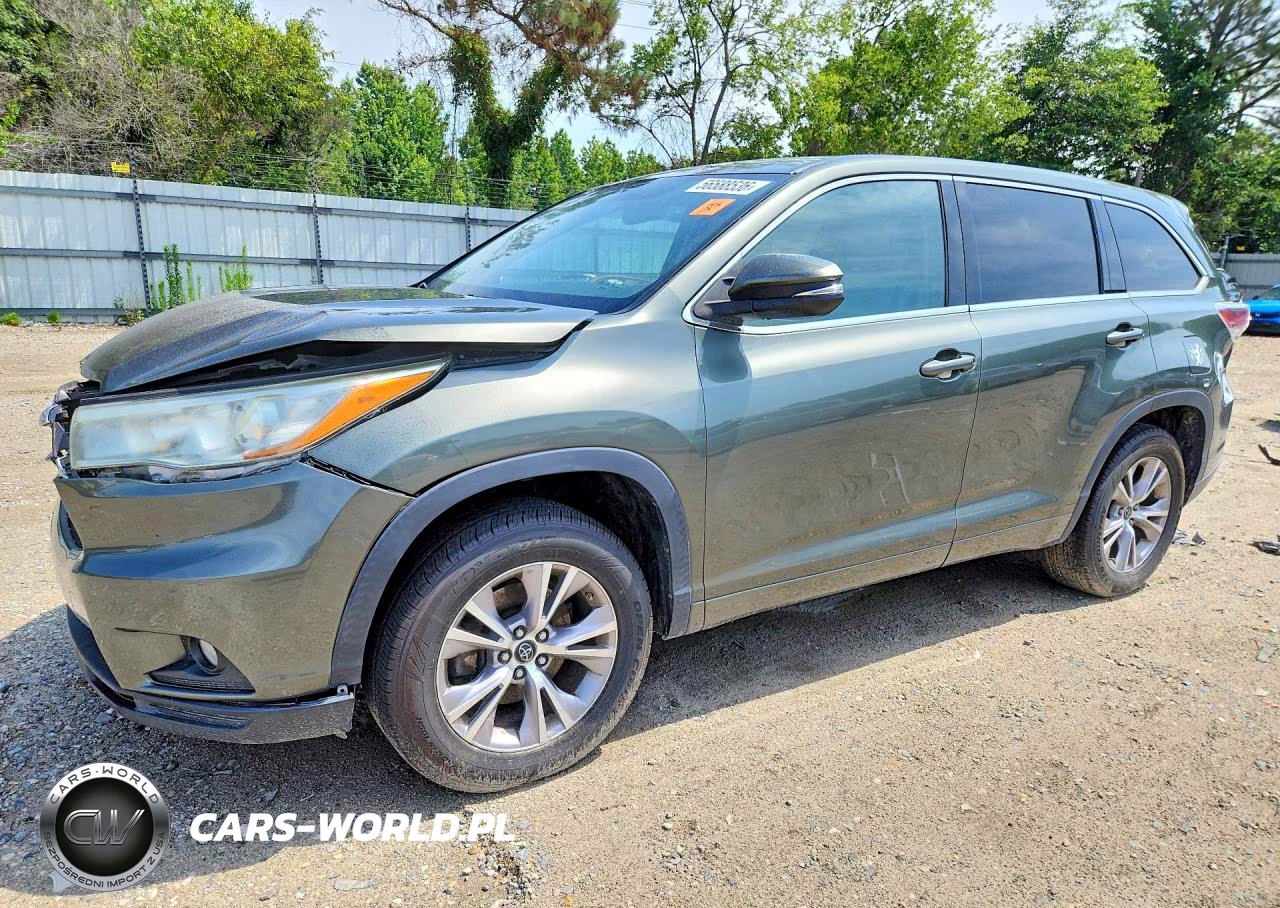 2016 Toyota Highlander Le Plus
