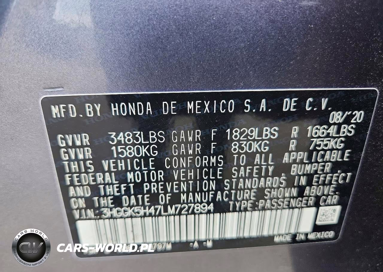 2020 Honda Fit Lx VIN:3HGGK5H47LM727894 - 12