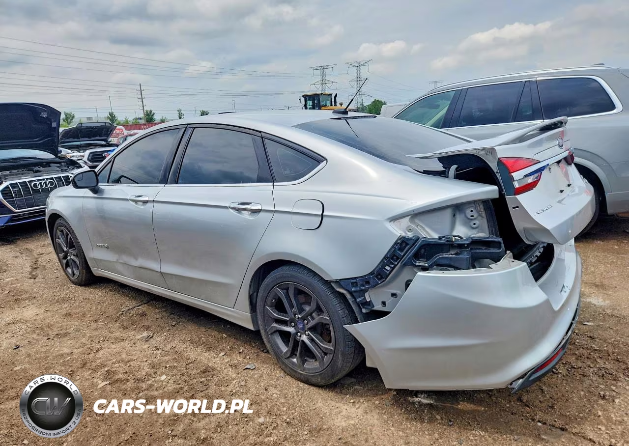 2018 Ford Fusion Se Hybrid VIN:3FA6P0LU2JR219361 - 2