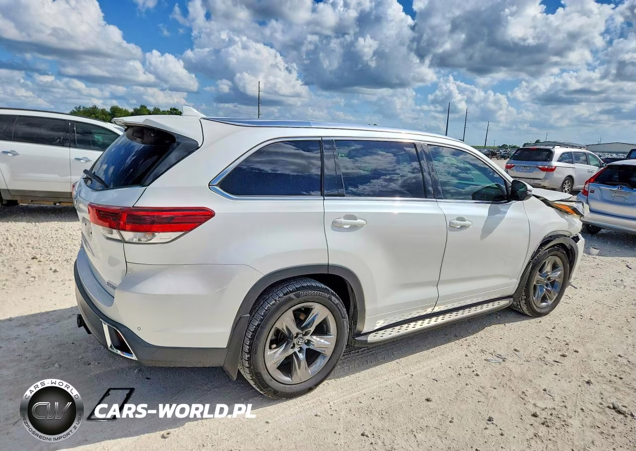 2017 Toyota Highlander Limited Platinum VIN:5TDYZRFH7HS193279 - 3