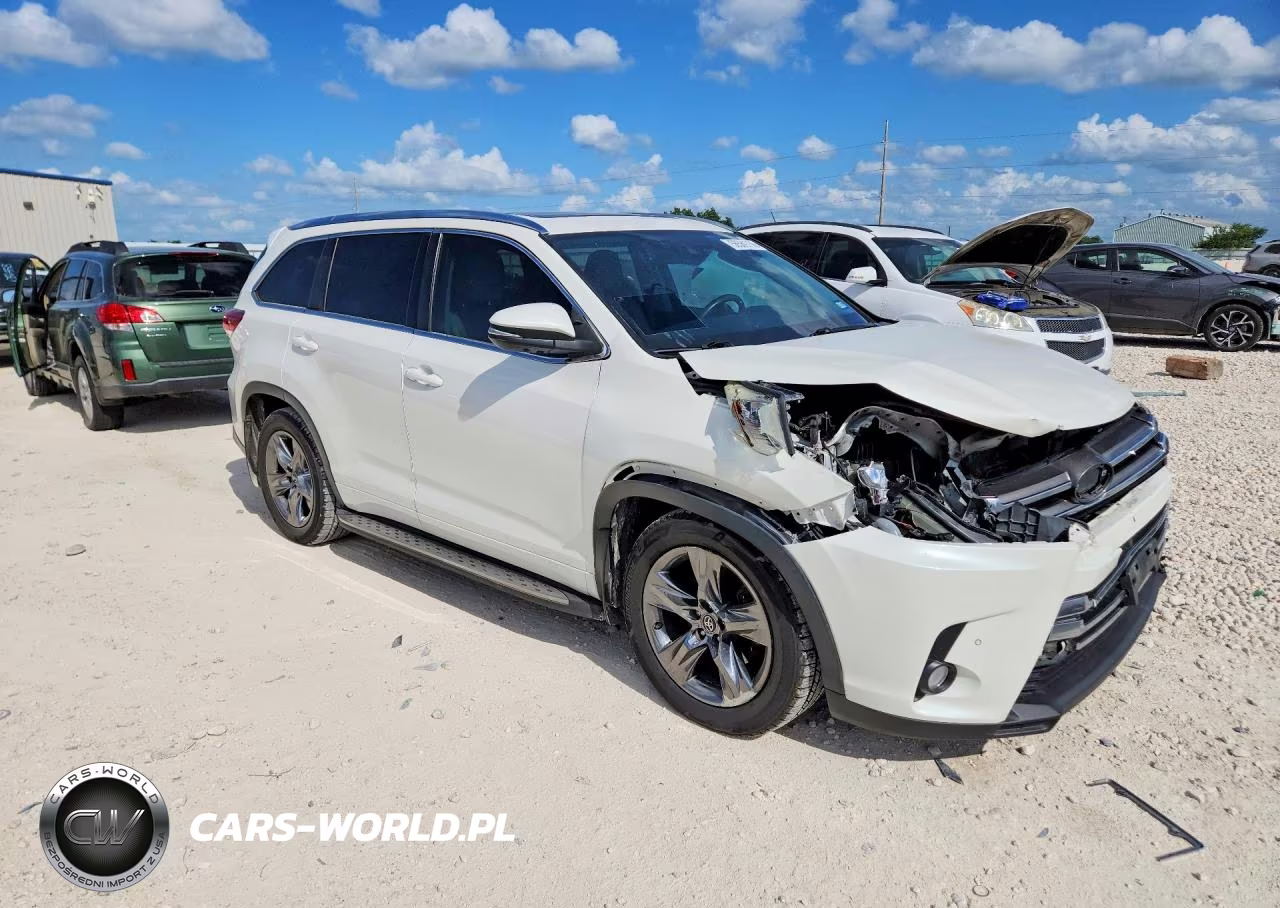 2017 Toyota Highlander Limited Platinum VIN:5TDYZRFH7HS193279 - 4