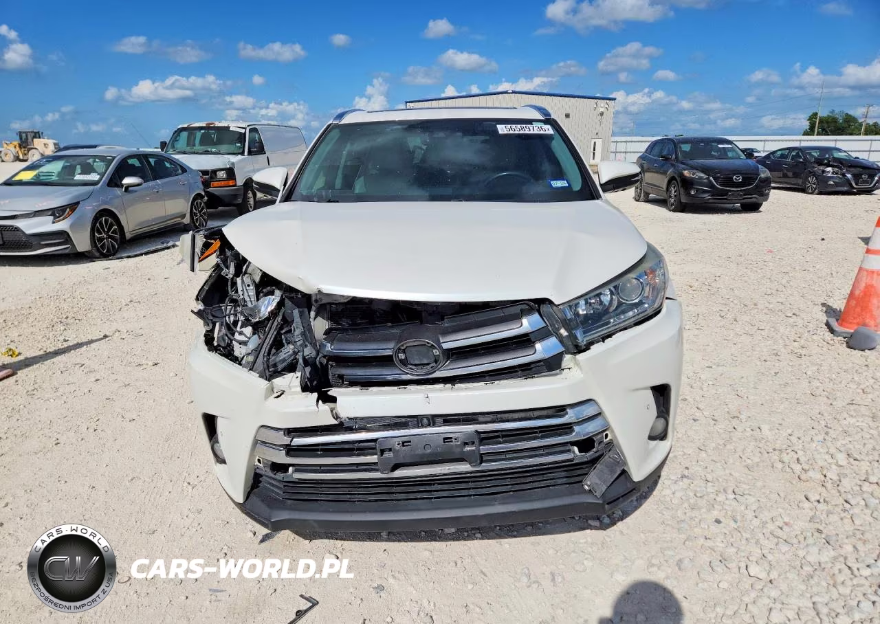 2017 Toyota Highlander Limited Platinum VIN:5TDYZRFH7HS193279 - 5