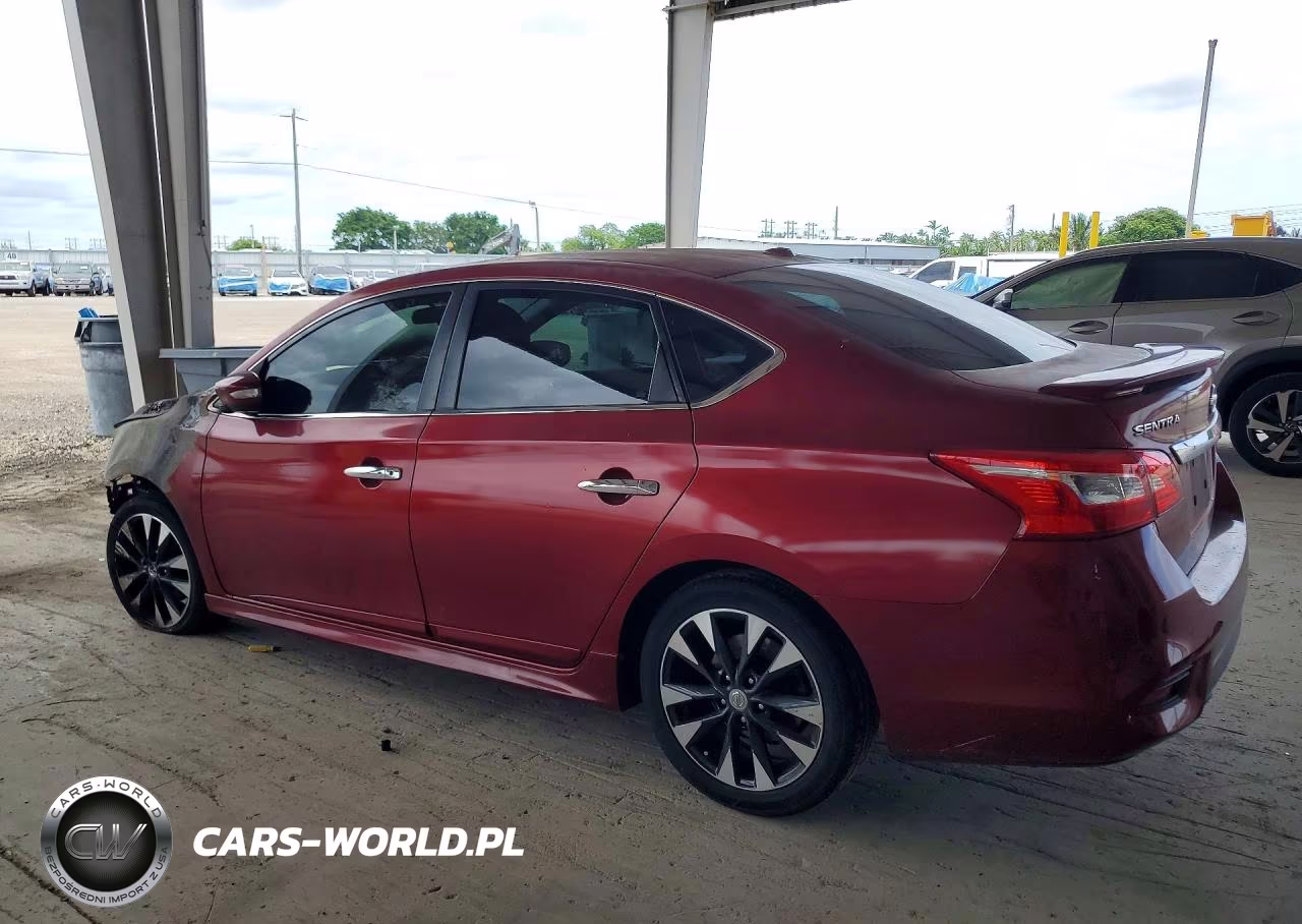 2018 Nissan Sentra Sr VIN:3N1AB7AP6JY217632 - 2