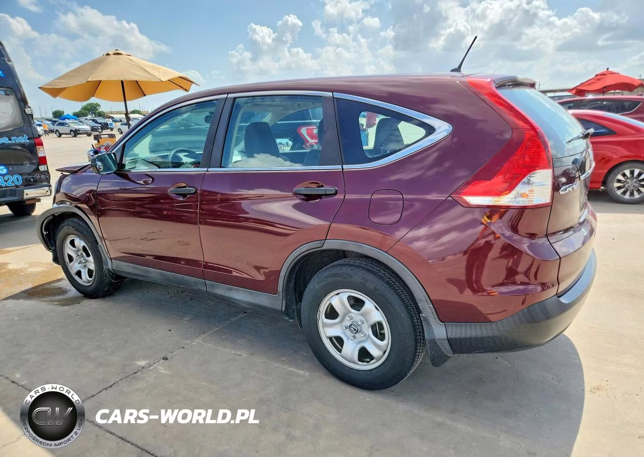 2014 Honda Cr-V Lx VIN:5J6RM3H32EL011917 - 2