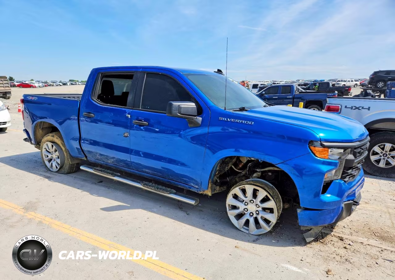 2022 Chevrolet Silverado K1500 Custom VIN:3GCPDBEK4NG532072 - 4