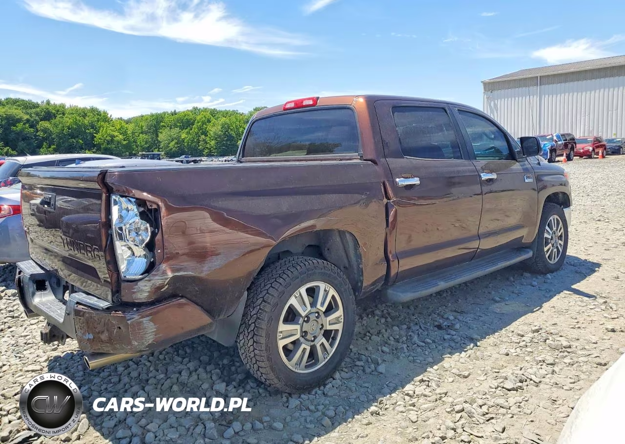2014 Toyota Tundra Crewmax Platinum VIN:5TFAY5F19EX356813 - 3