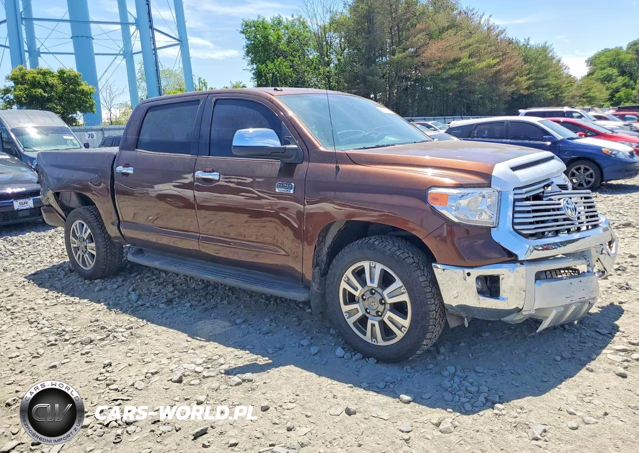 2014 Toyota Tundra Crewmax Platinum VIN:5TFAY5F19EX356813 - 4