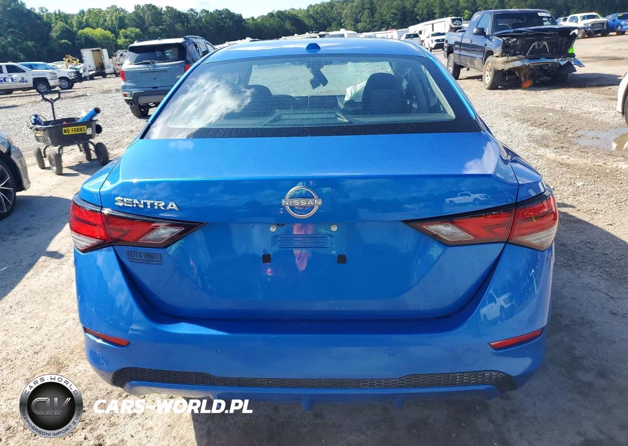 2025 Nissan Sentra Sv VIN:3N1AB8CV1SY203155 - 6